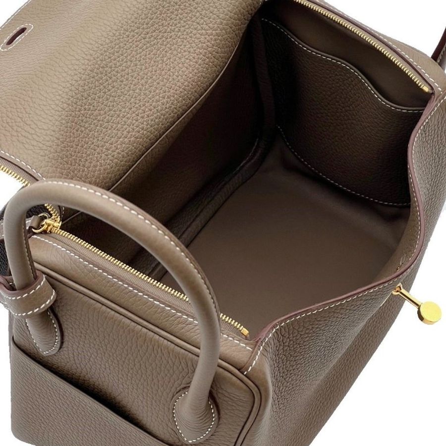 HERMES Lindy26 - 灰金-2