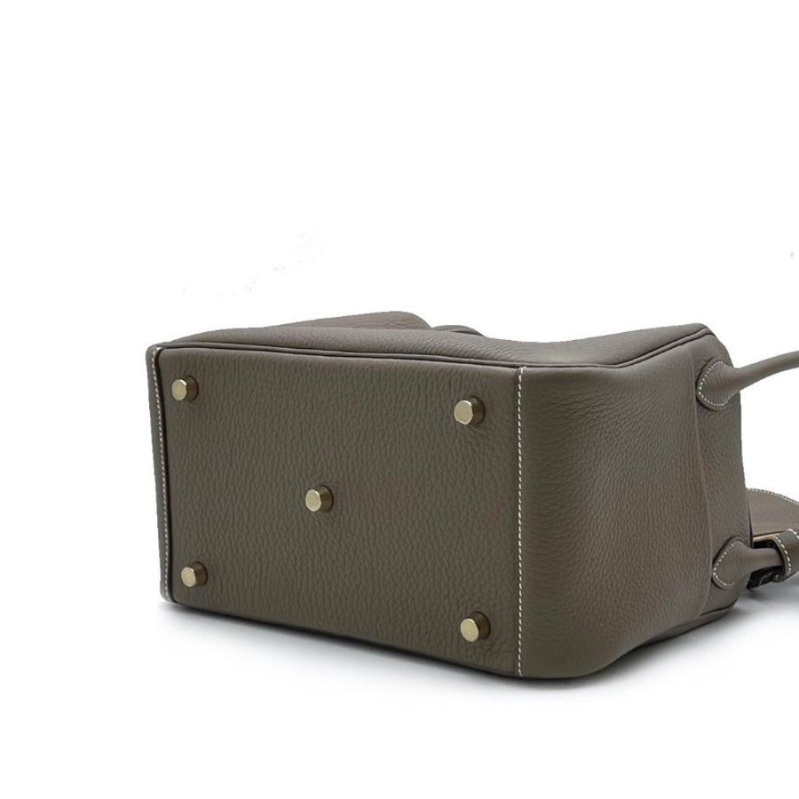 HERMES Lindy26 - 灰金-4