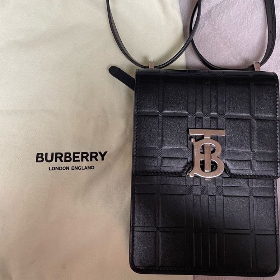 Burberry Robin側背/肩背 兩用包 膠膜未撕-0