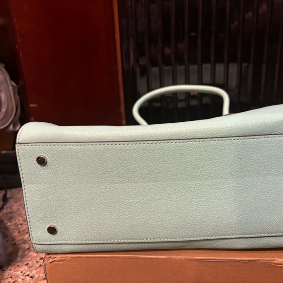 Kate Spade 手提斜背包-淡藍-8