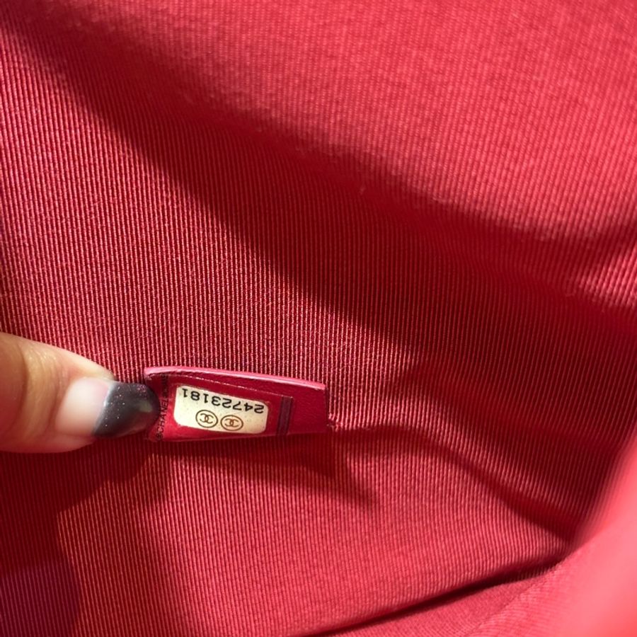 稀有Chanel A84288銀復古牛皮流浪系列手拿包-26