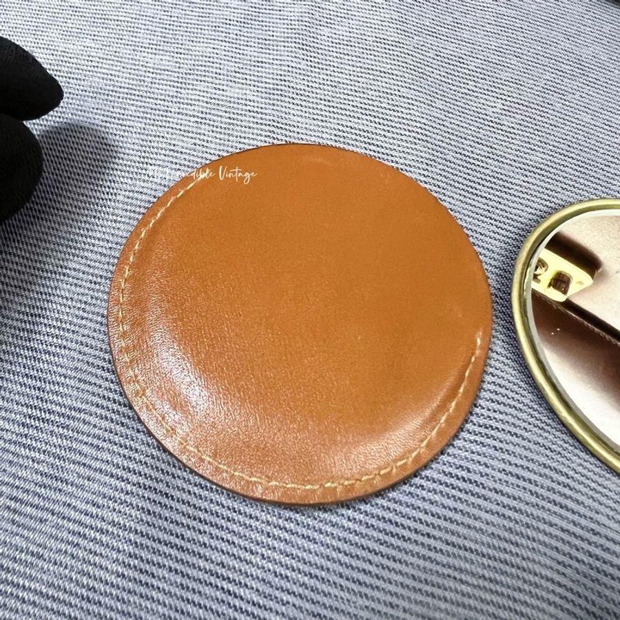 Gucci 啡金色Kelly Lock Bag+鏡子套裝-25