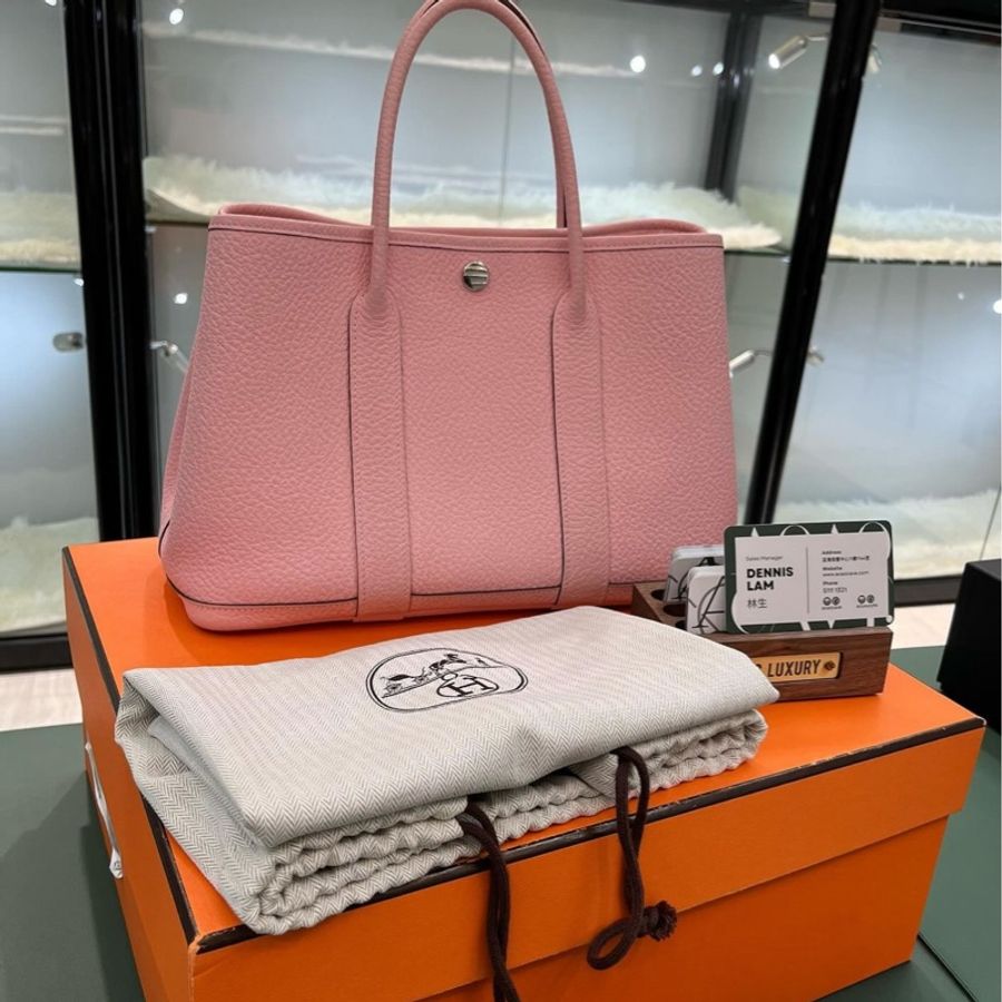 Hermes Garden Party GP30 櫻花粉 全皮-1
