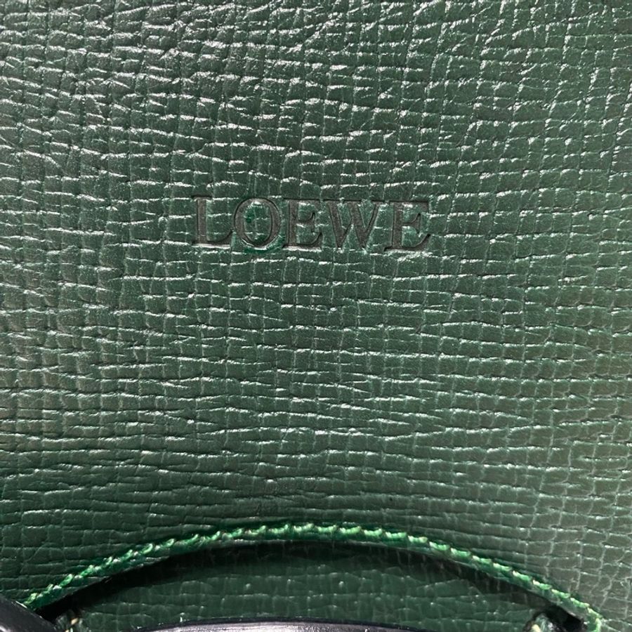 👜Loewe Emerald Handbag 牛皮手挽袋-7