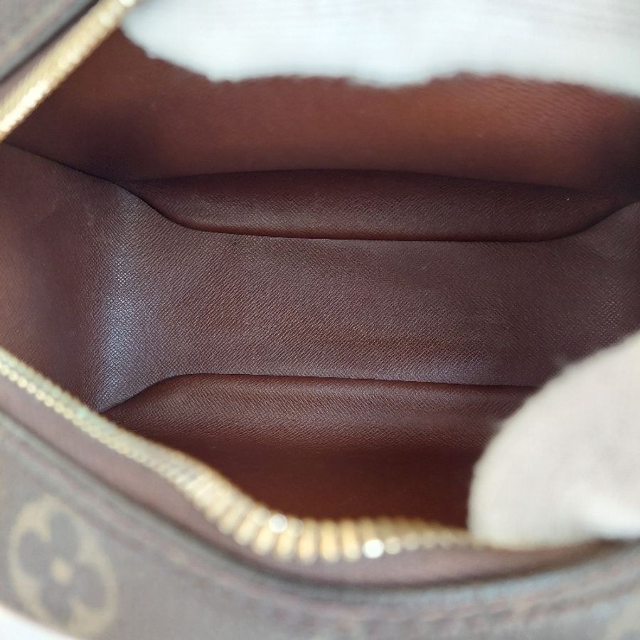 LV Monogram 中古蘋果包🎀現品實拍 🎀 Vintage 經典花紋老花/蘋果包/柏芝包/斜背包~二手品-10
