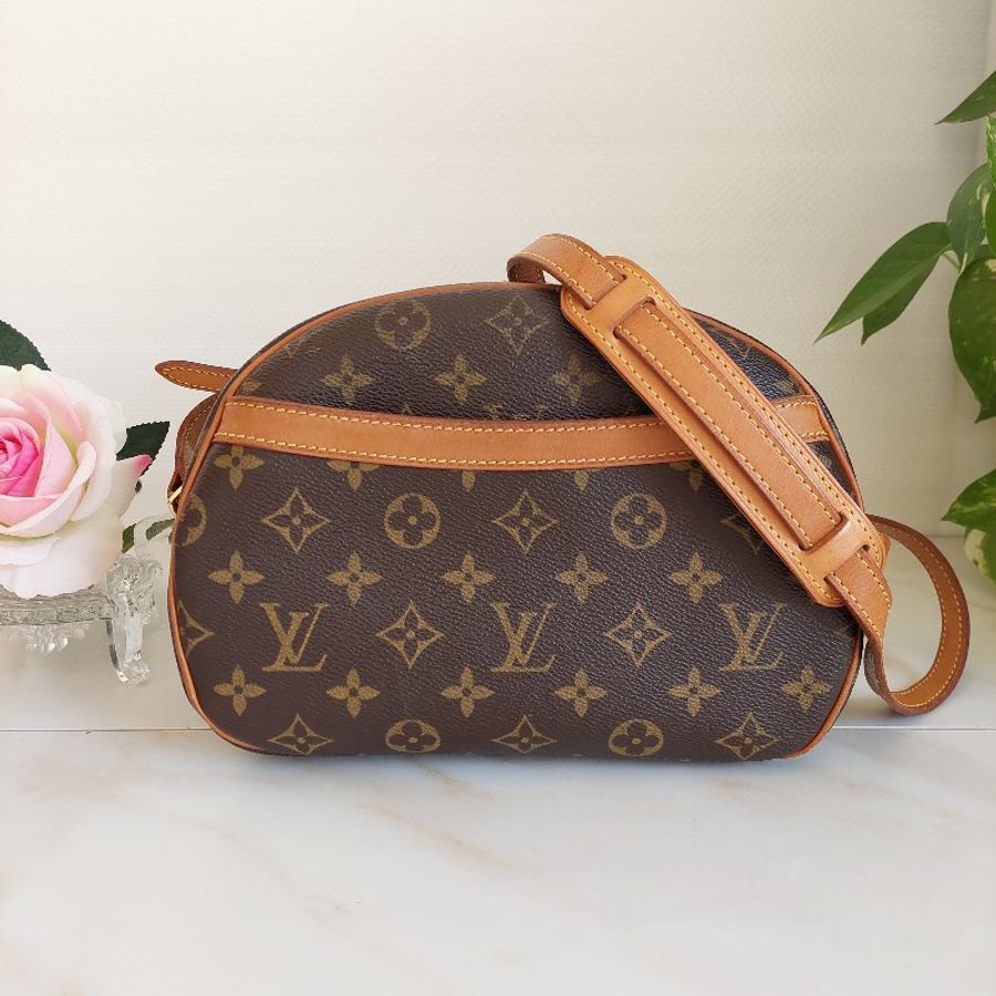 LV Monogram 中古蘋果包🎀現品實拍 🎀 Vintage 經典花紋老花/蘋果包/柏芝包/斜背包~二手品-6