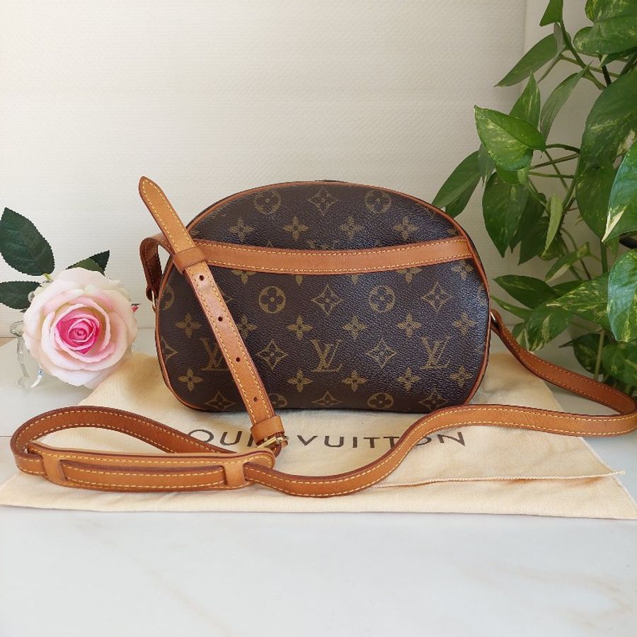LV Monogram 中古蘋果包🎀現品實拍 🎀 Vintage 經典花紋老花/蘋果包/柏芝包/斜背包~二手品-53