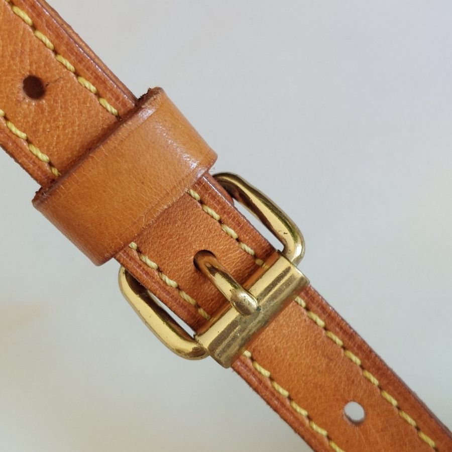 LV Monogram 中古蘋果包🎀現品實拍 🎀 Vintage 經典花紋老花/蘋果包/柏芝包/斜背包~二手品-27