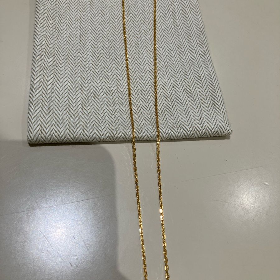 TK0876 HERMES MINI POP H NECKLACE 藍金 愛馬仕迷你H藍色項鍊-10