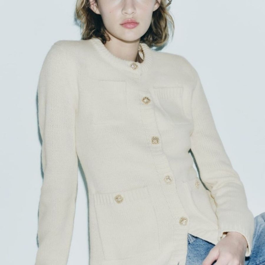 Zara 專櫃買新衣
定價$1790
吊牌還在 L 尺寸，全新未穿過，因尺寸不合降價賣掉-3