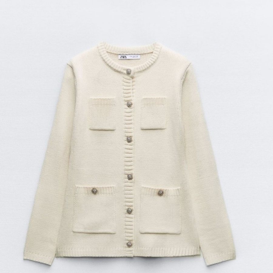 Zara 專櫃買新衣
定價$1790
吊牌還在 L 尺寸，全新未穿過，因尺寸不合降價賣掉-16