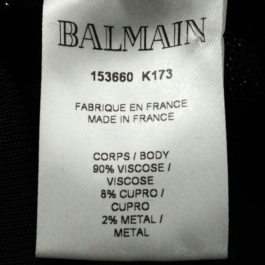 Balmain 露肩不對稱連衣裙XL碼-7