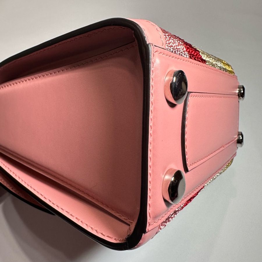 BOXYZ Small Leather And Knitted Bag皮革鍊帶編織包-10