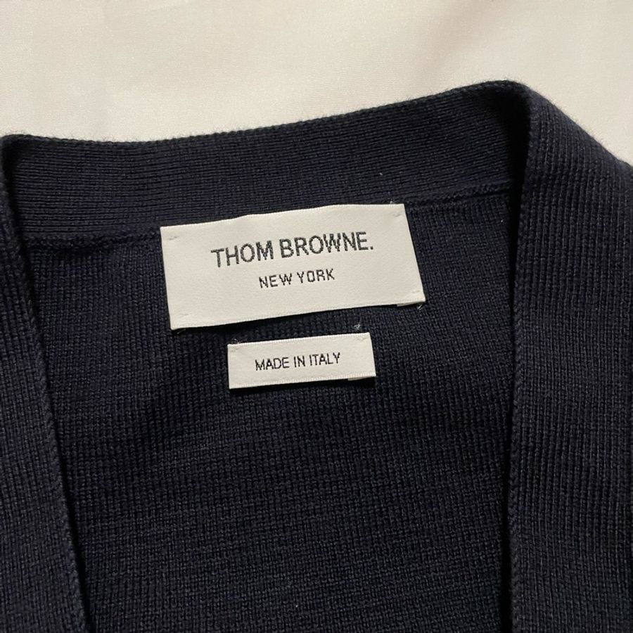 THOM BROWNE 湯姆布朗開衫 三色條紋IT42-2