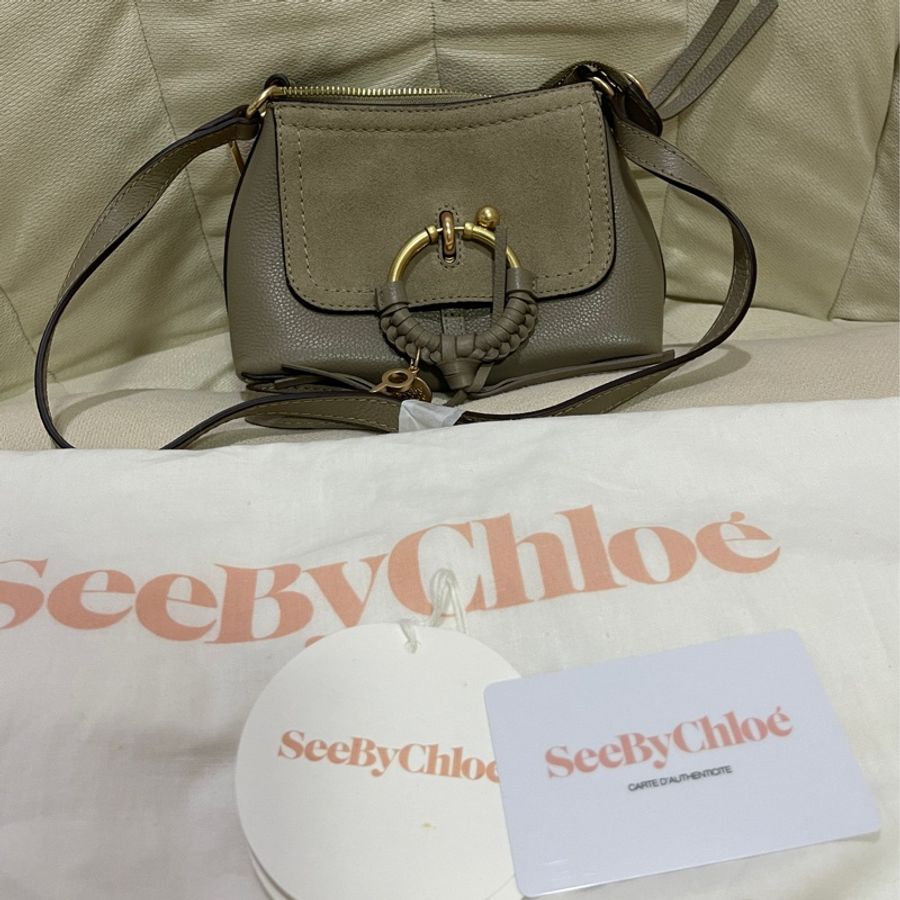 see by Chloe 手提側背包🩶 全新-1