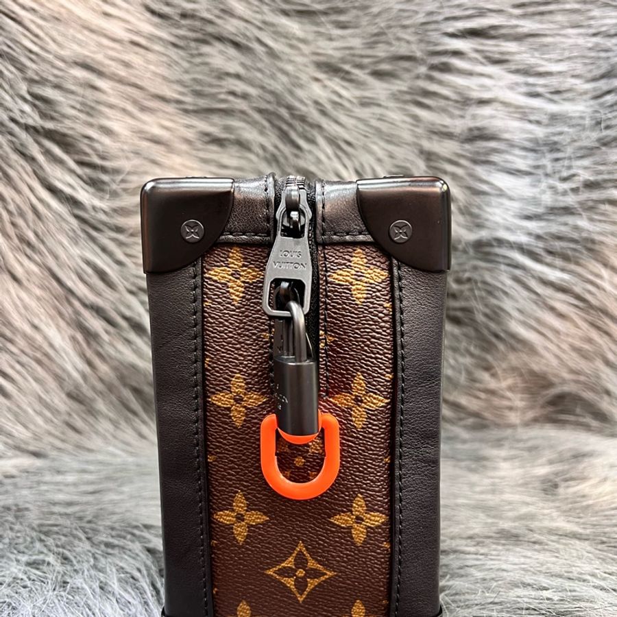 LV M44427 老花 原花 Soft trunk 箱子 軟箱 斜背包 肩背包-4