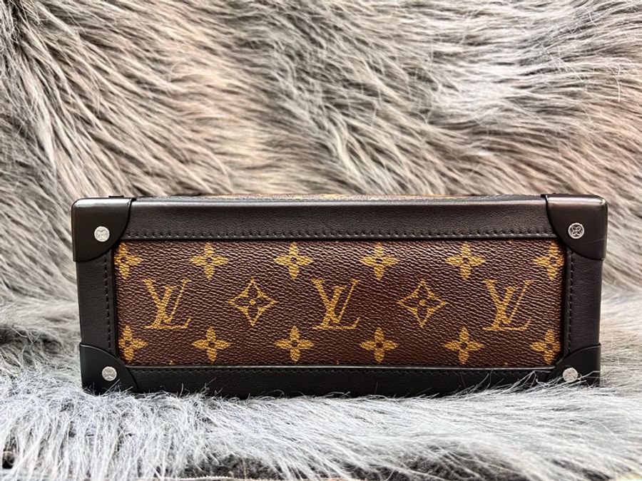 LV M44427 老花 原花 Soft trunk 箱子 軟箱 斜背包 肩背包-5