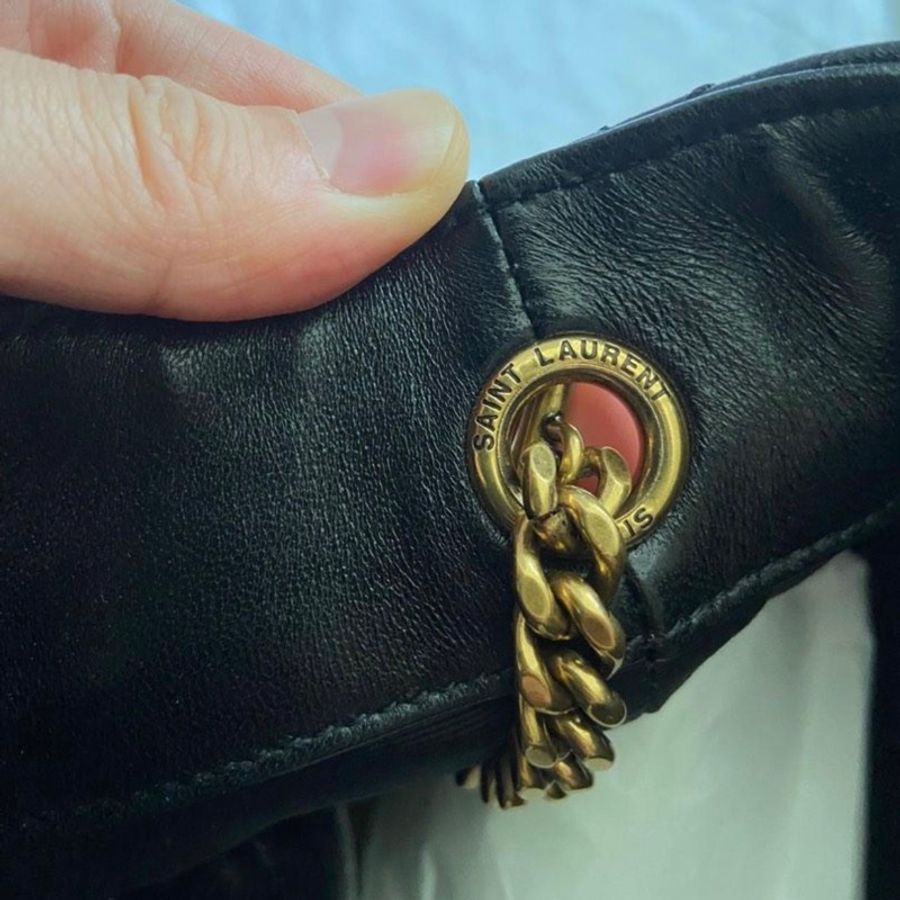 全新Saint Laurent 聖羅蘭 YSL Icare Maxi 羊皮托特包-5