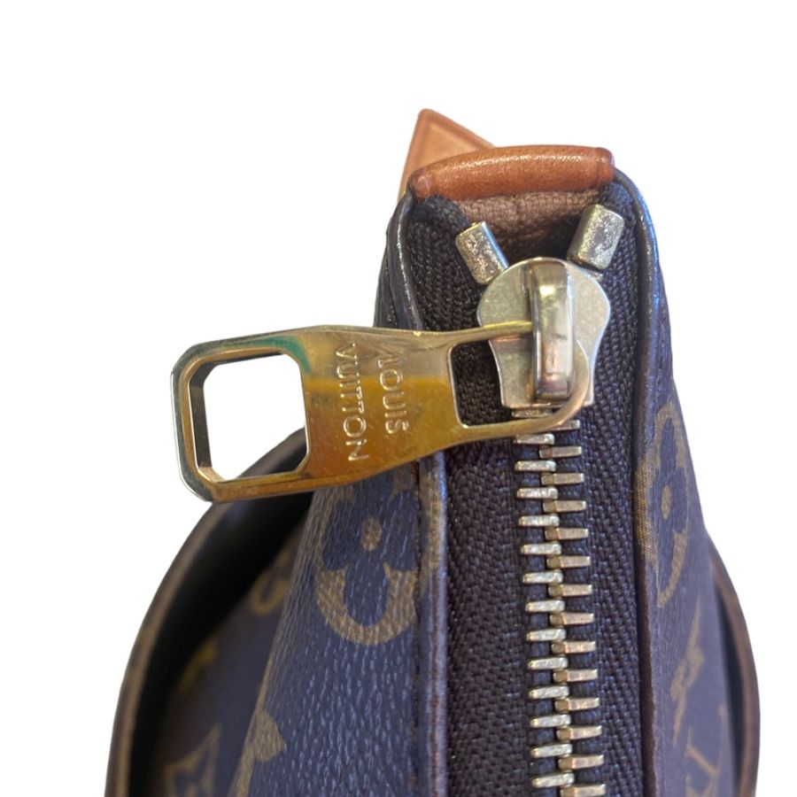 LV托特包。Louis Vuitton M56689原花Totally 雙口袋/拉鍊/肩背包/電腦包-3