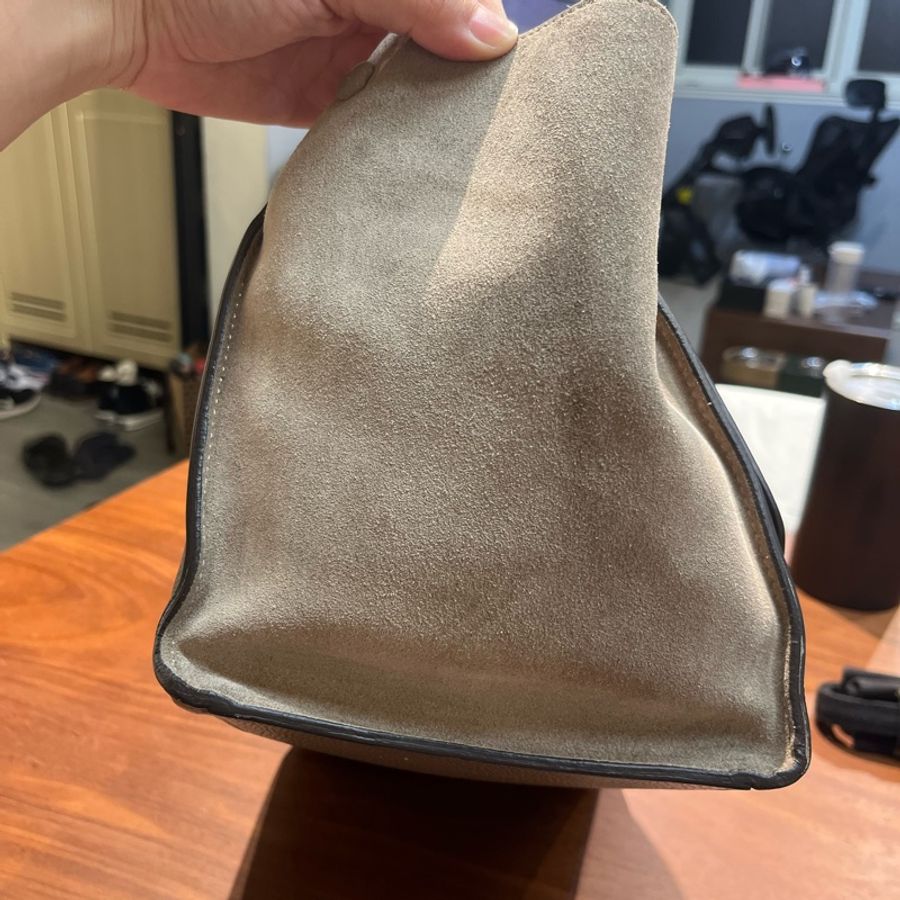 celine 絕美大象灰 鞦韆包 trapeze-11