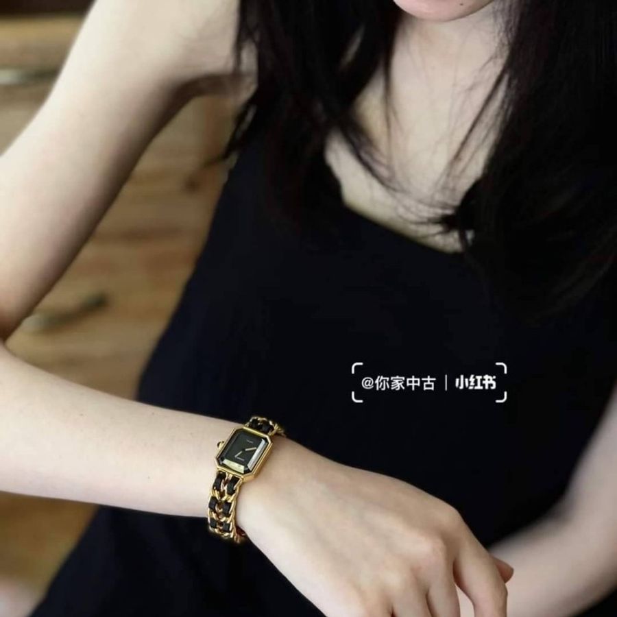 Chanel H0001 🎀實品拍照🎀香奈兒首映系列premiere手錶M尺寸~二手約（9.成新）-31