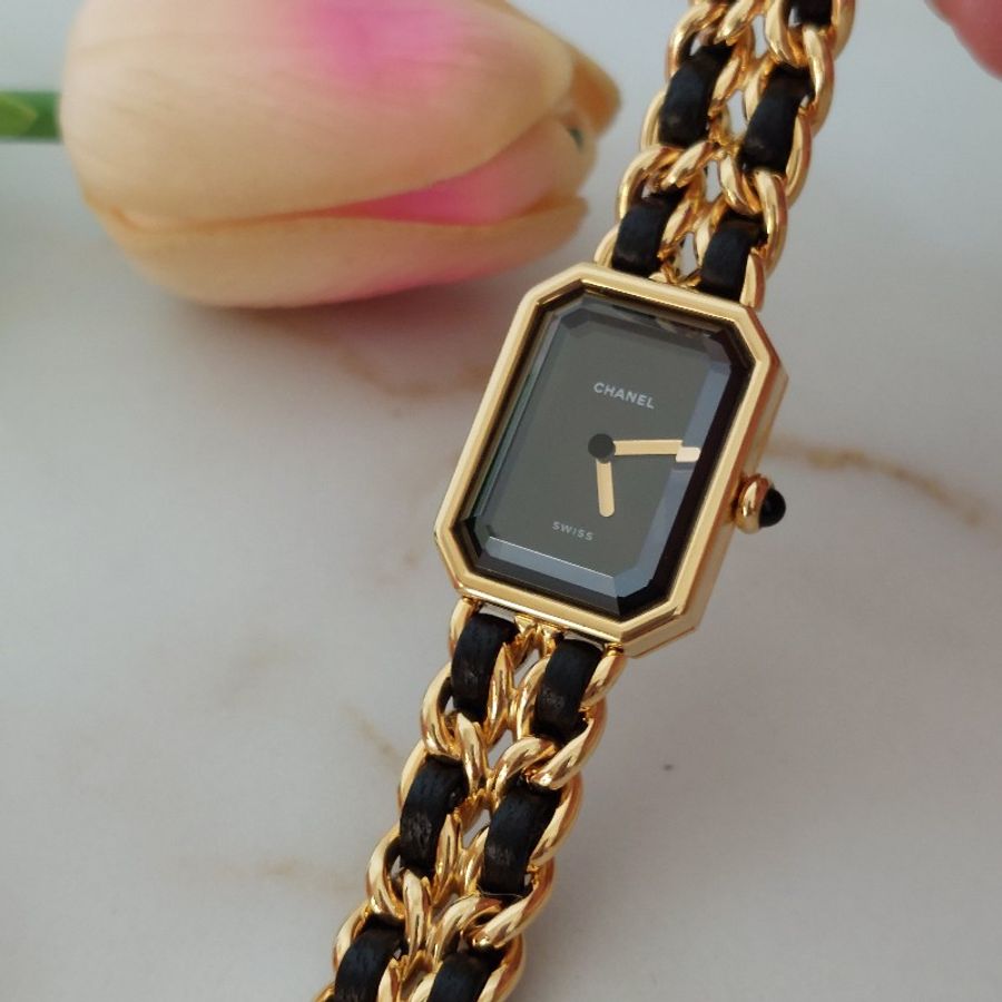 Chanel H0001 🎀實品拍照🎀香奈兒首映系列premiere手錶M尺寸~二手約（9.成新）-45