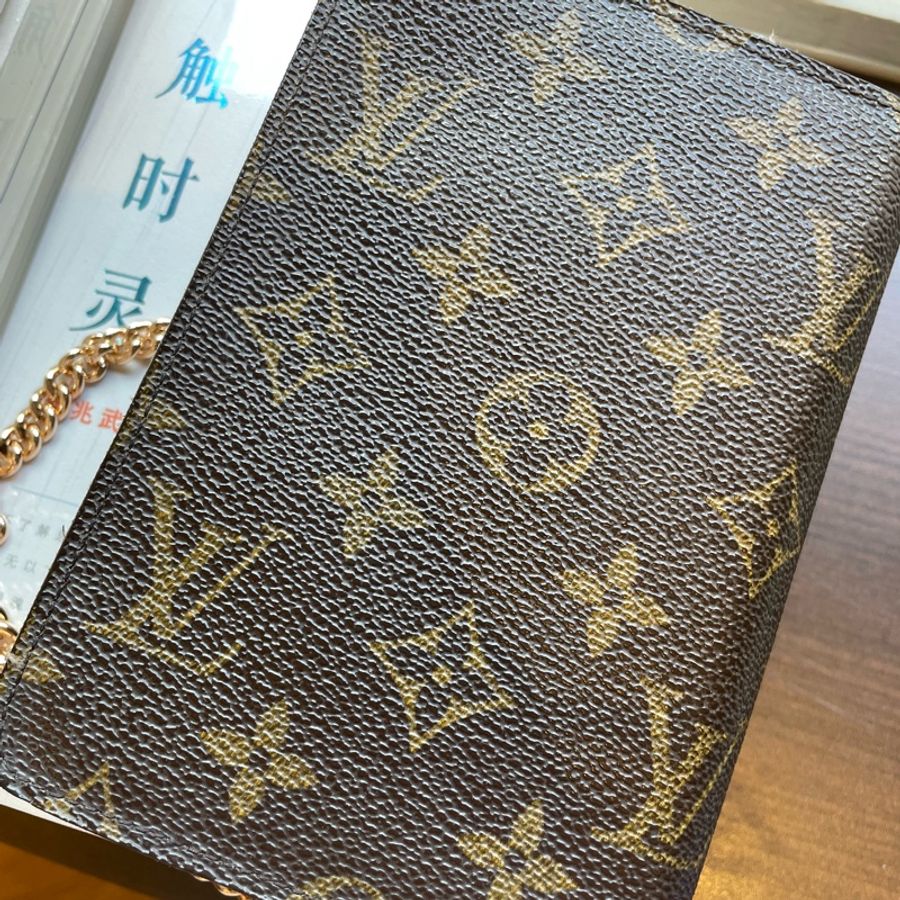 Louis Vuitton老花啪扣皮夾 Louis Vuitton Monogram Porto Papier Zip-2