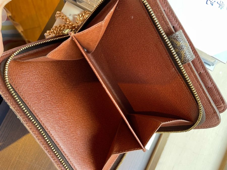 Louis Vuitton老花啪扣皮夾 Louis Vuitton Monogram Porto Papier Zip-3