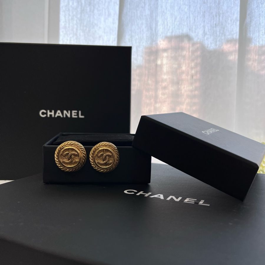 Chanel Vintage 耳環-0