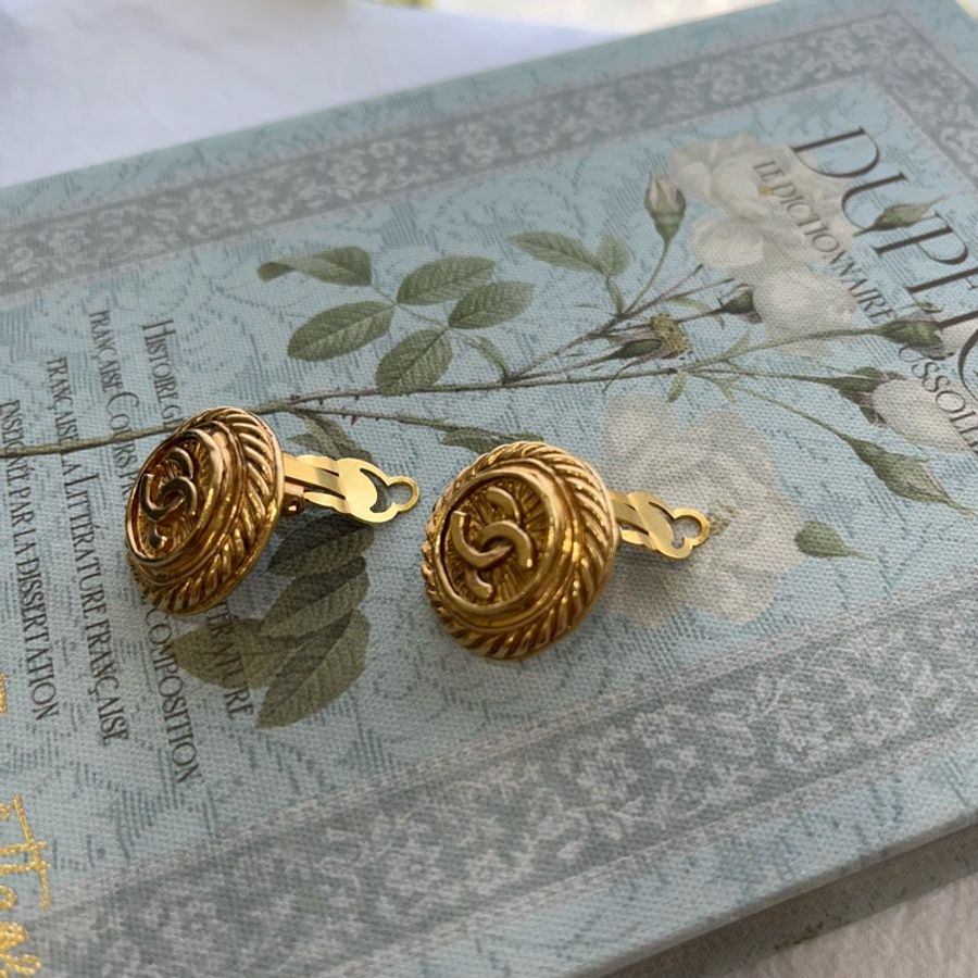 Chanel Vintage 耳環-8