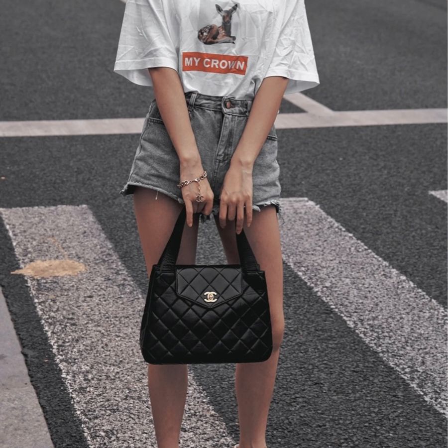 香奈兒Chanel Vintage Kelly Bag-0