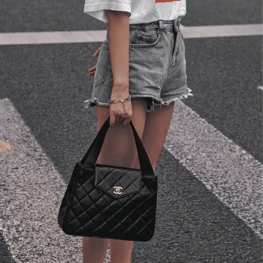 香奈兒Chanel Vintage Kelly Bag-2