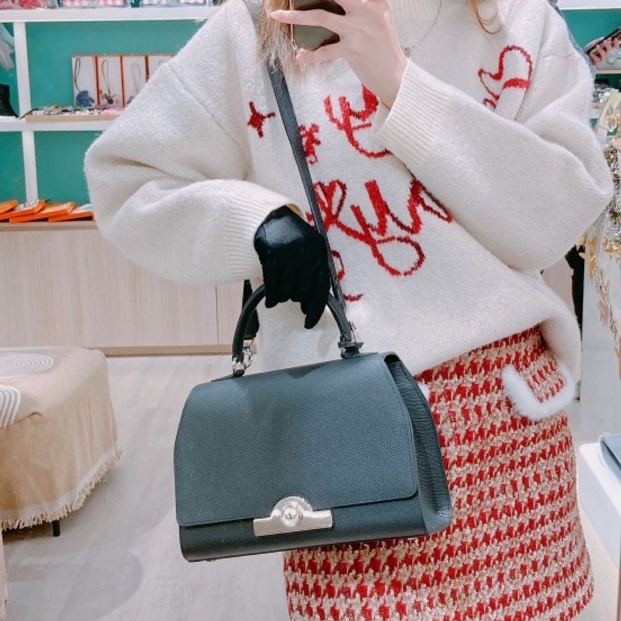 Moynat 摩奈Réjane 牛皮肩背包PM Size Shoulder Bag Calf Skin-8