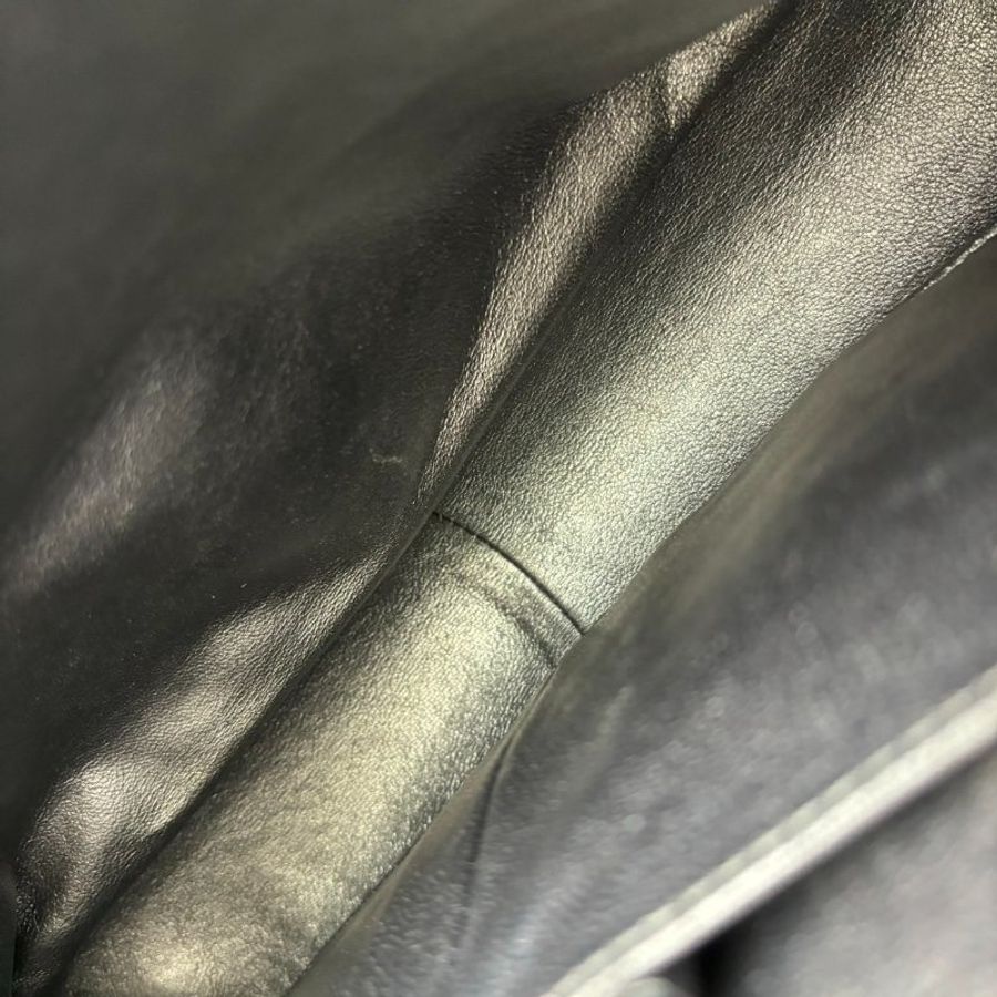 ::CHANEL:: 黑色揉製牛皮 2.55-13