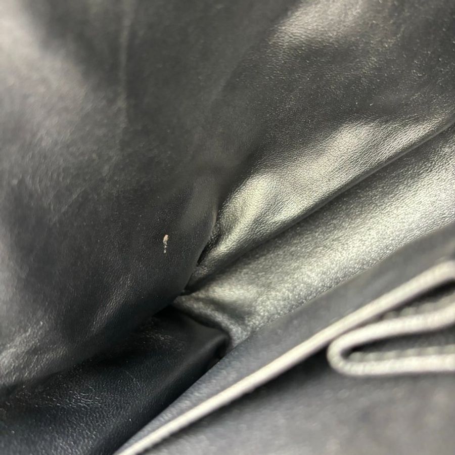 ::CHANEL:: 黑色揉製牛皮 2.55-18