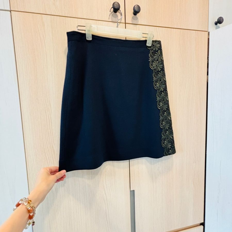 MAX&Co.刺繡邊飾西裝裙-2