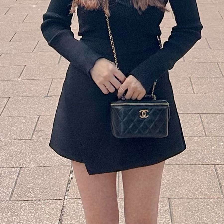 CHANEL Vanity Case 香奈兒 23C 長盒子 化妝包-11