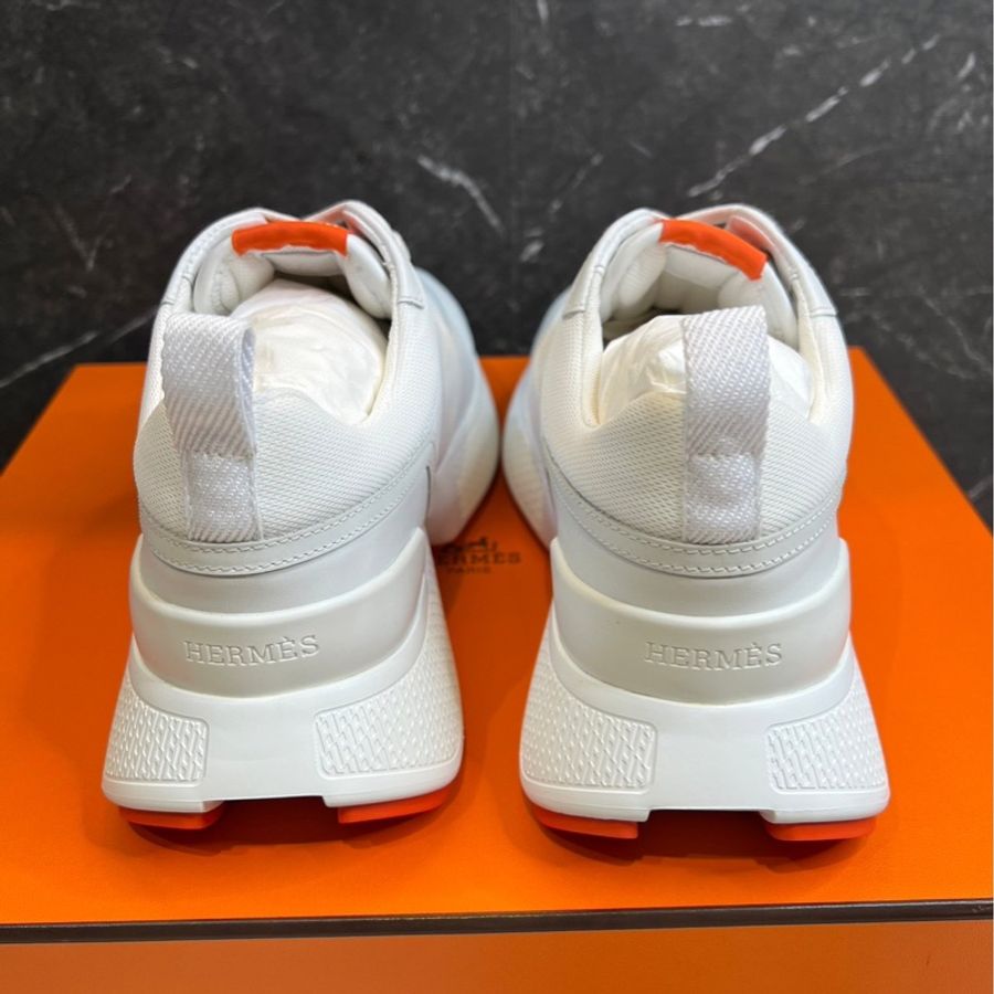 Hermes 愛馬仕增高小白鞋 (36.5)-8