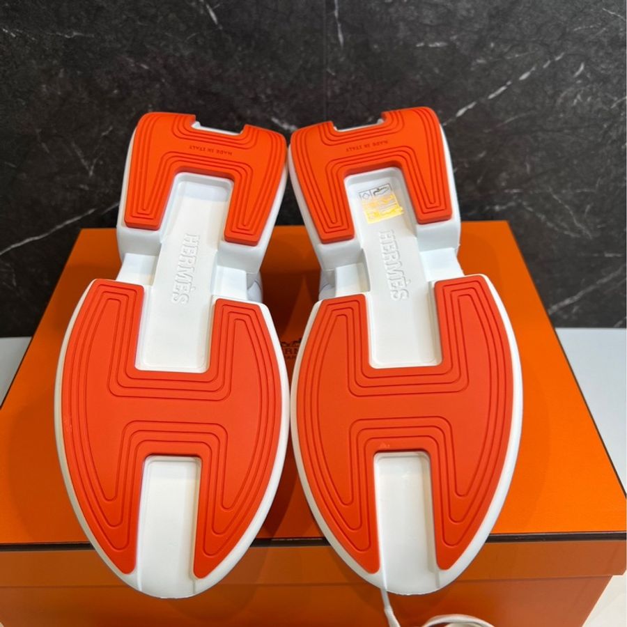 Hermes 愛馬仕增高小白鞋 (36.5)-9