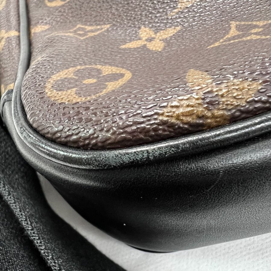 Louis Vuitton LV M56717 District PM Monogram Macassar 郵差包 斜揹 老花 棕色-2