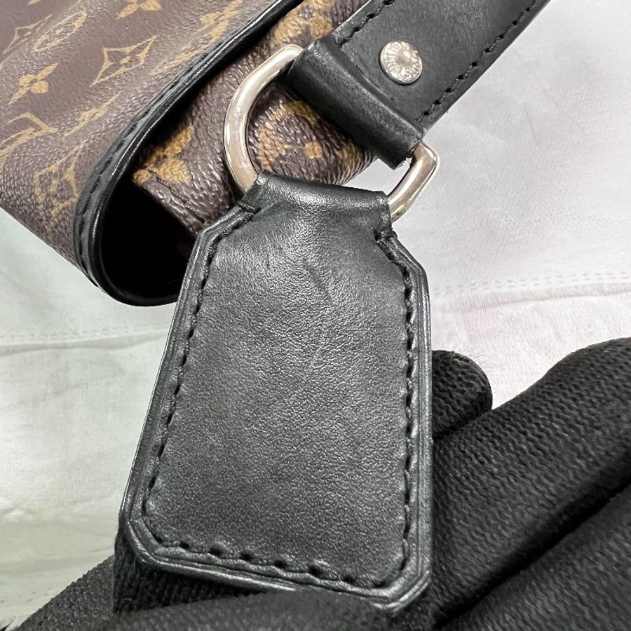 Louis Vuitton LV M56717 District PM Monogram Macassar 郵差包 斜揹 老花 棕色-8