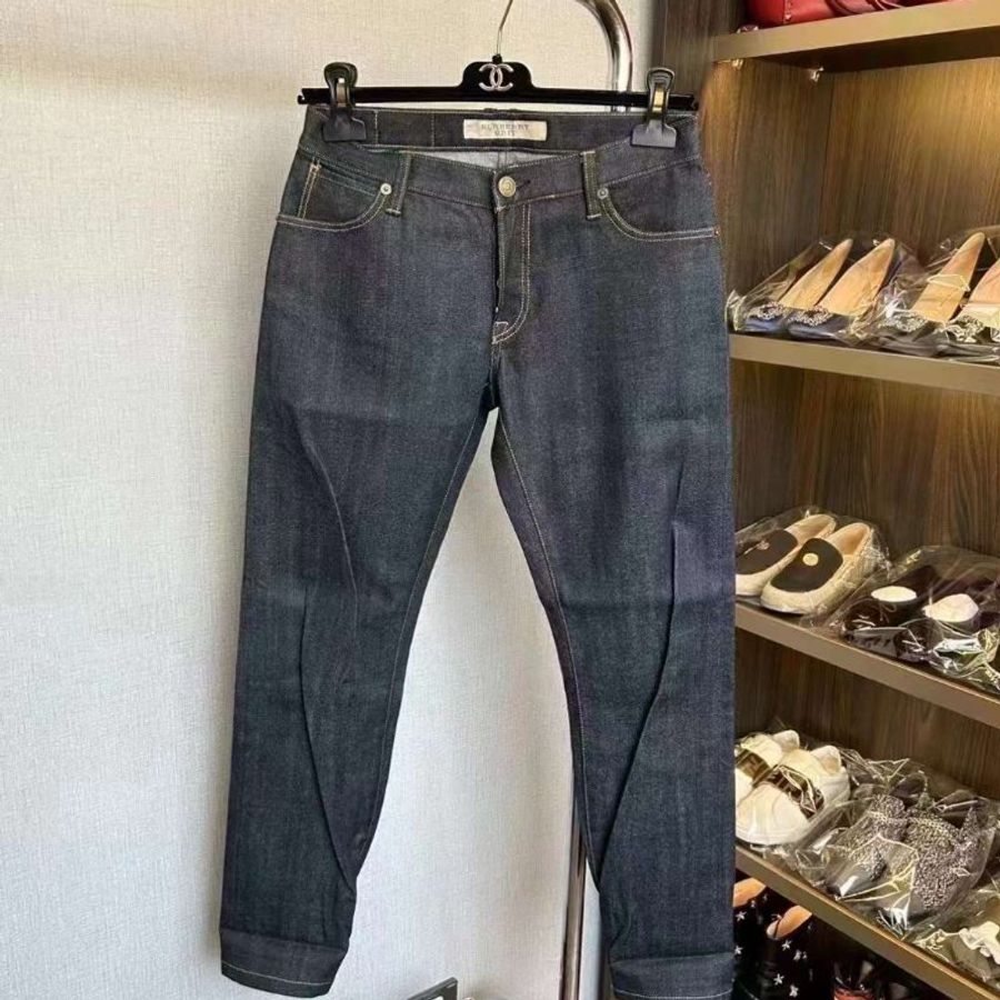 BURBERRY牛仔褲 尺寸25碼 腰圍約72 非常新-0