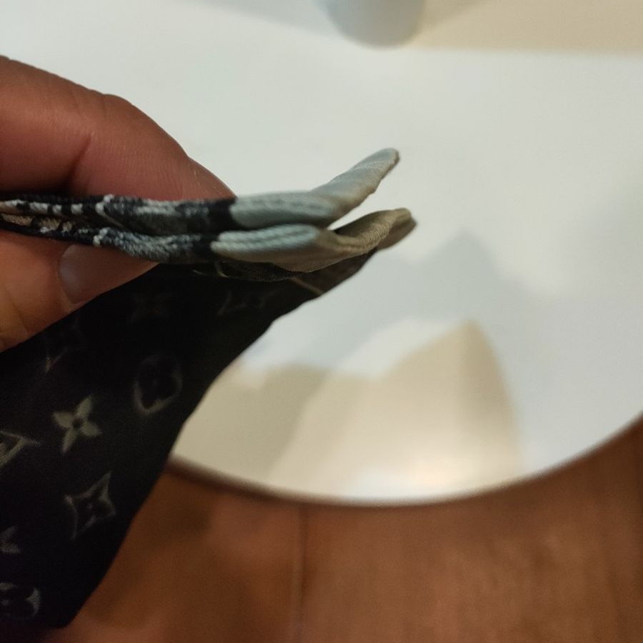 🔥10/9-10/30週年慶🔥【秒殺活動商品】㊣✨Louis Vuitton✨路易威登 LV 經典 老花 絲綢 鉚釘 領巾 圍巾 絲巾/二手精品🌳二手樹屋🌳-11