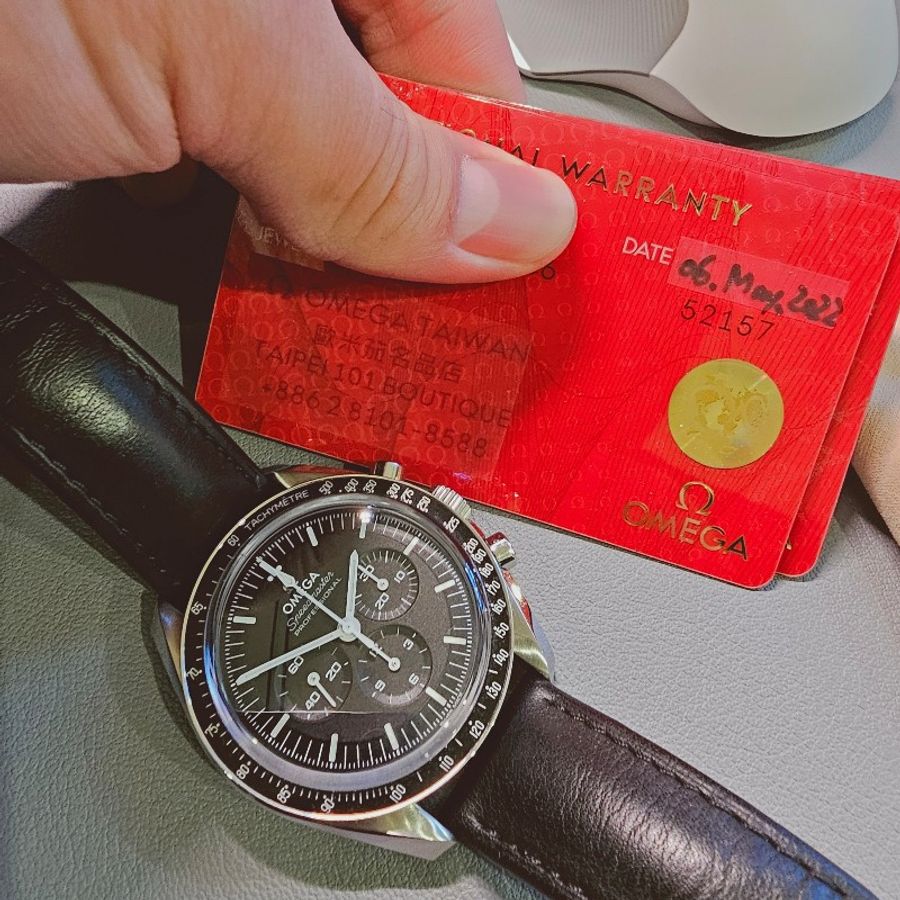 Omega moon watch 超霸登月(3861透背)皮帶款-1