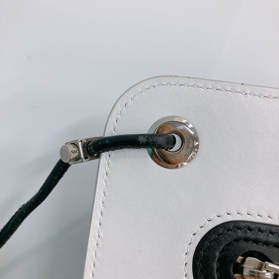 Balenciaga 巴黎世家白拼黑斜背包 Crossbody Bag-15