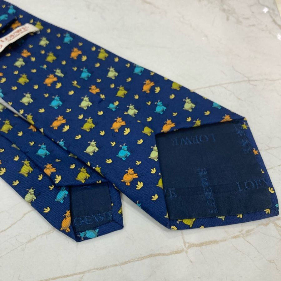 Loewe 羅意威綿羊圖案領帶 Sheep Tie-10