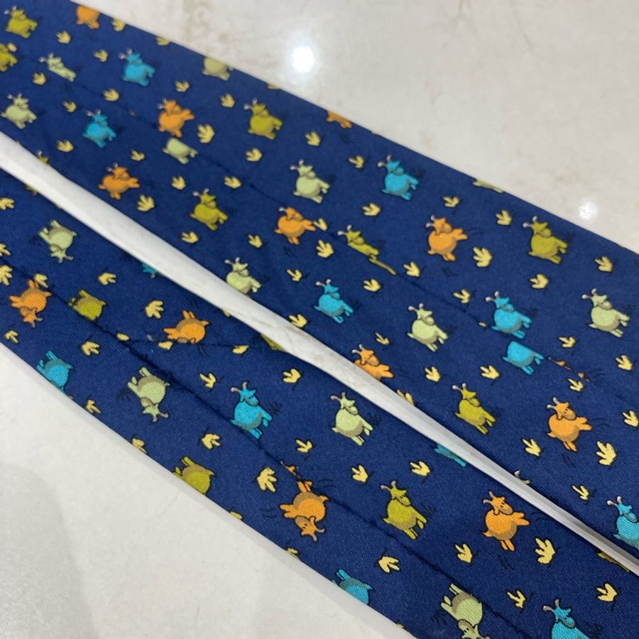 Loewe 羅意威綿羊圖案領帶 Sheep Tie-12