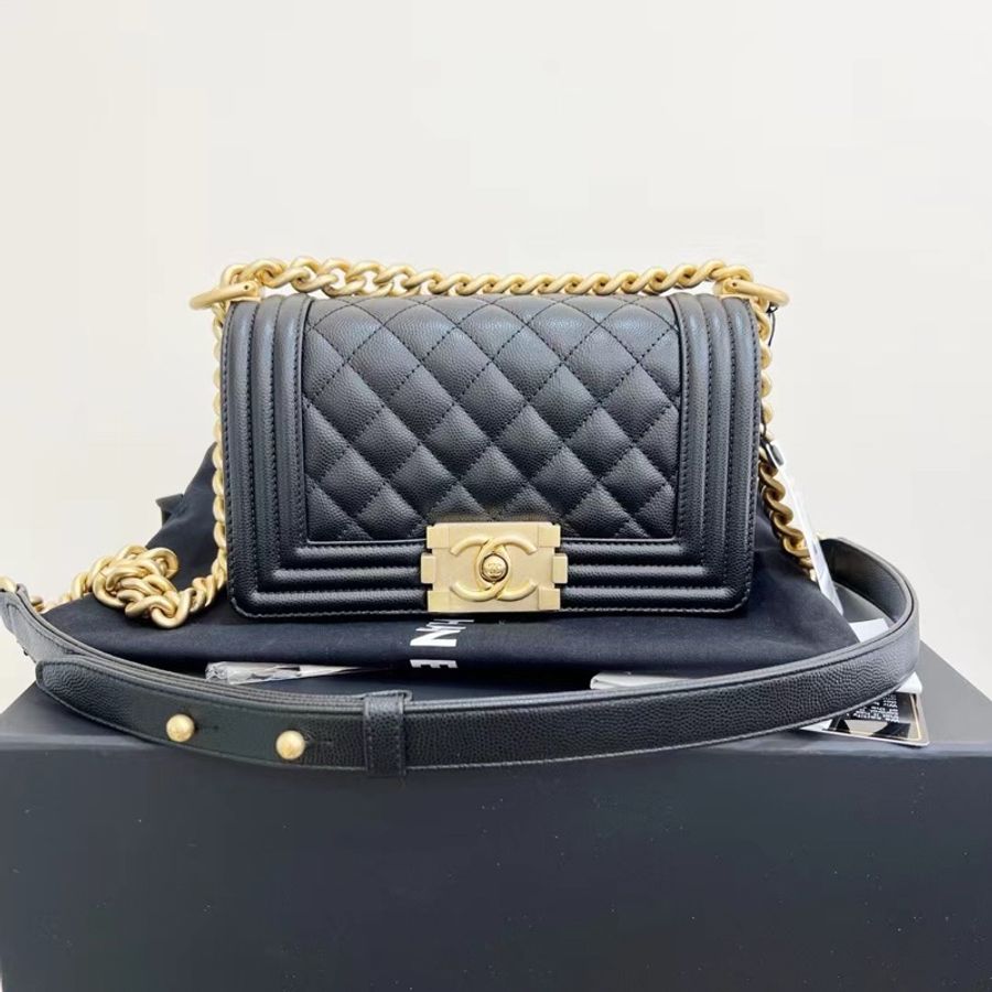 Chanel Leboy 20cm 荔枝皮-0