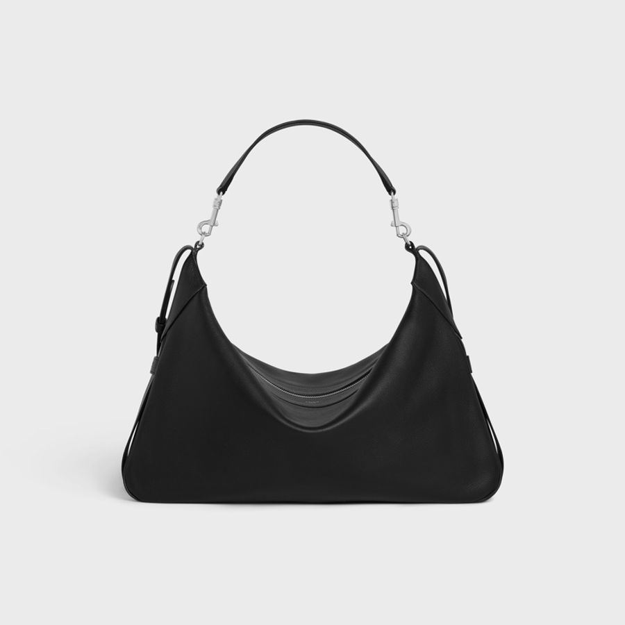 CELINE 柔軟牛皮革大型STRAP ROMY手袋 斜背包 提包 LARGE STRAP ROMY IN SUPPLE CALFSKIN BLACK-1