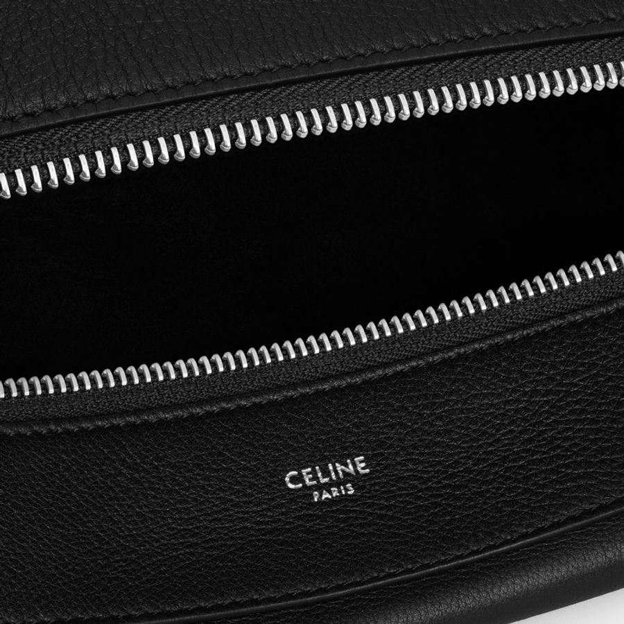 CELINE 柔軟牛皮革大型STRAP ROMY手袋 斜背包 提包 LARGE STRAP ROMY IN SUPPLE CALFSKIN BLACK-3